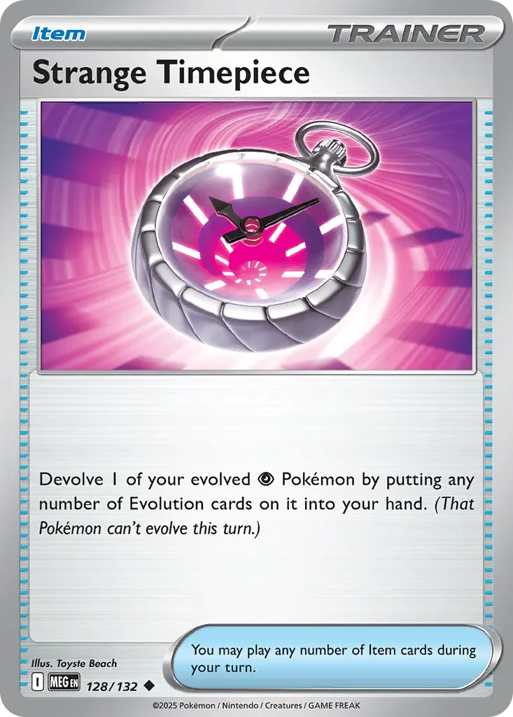 Strange Timepiece Reverse Holo