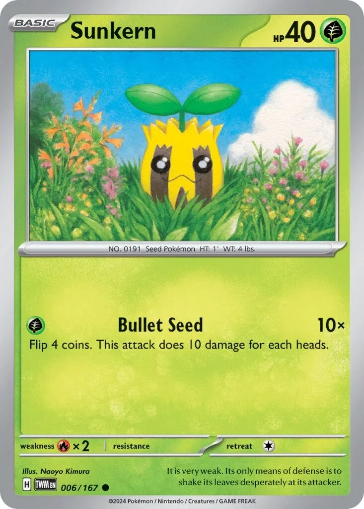 Sunkern Reverse Holo