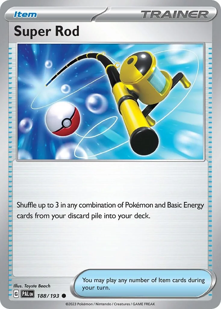 Super Rod Reverse Holo