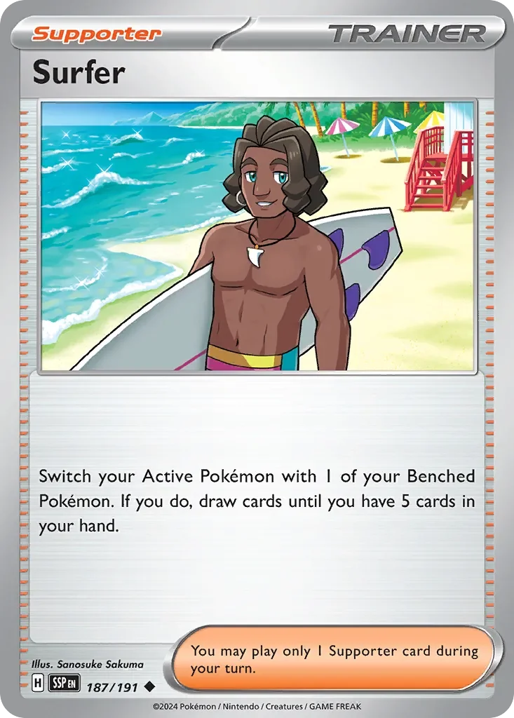 Surfer Reverse Holo