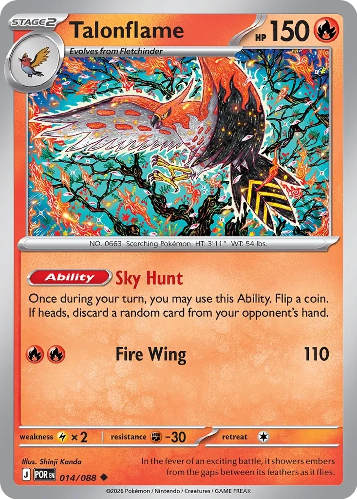 Talonflame Reverse Holo