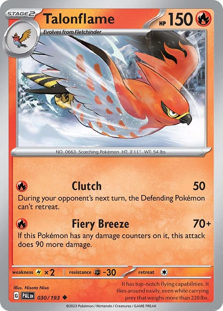 Talonflame Reverse Holo