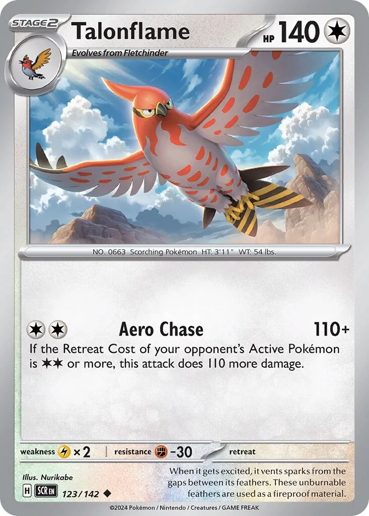 Talonflame Reverse Holo