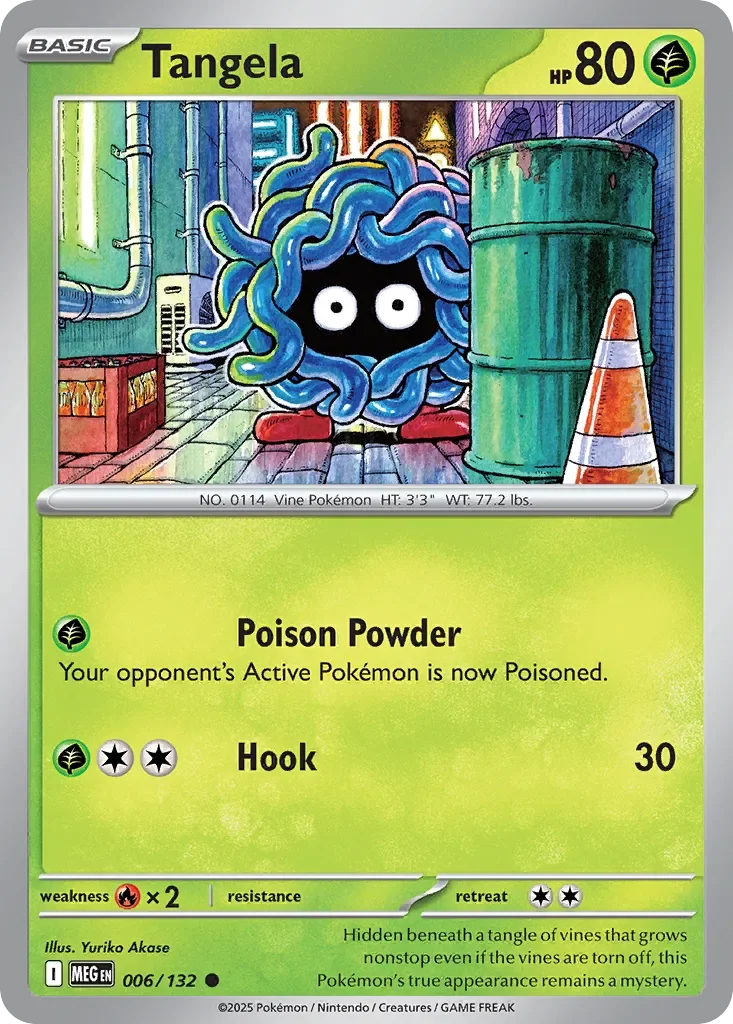 Tangela Reverse Holo