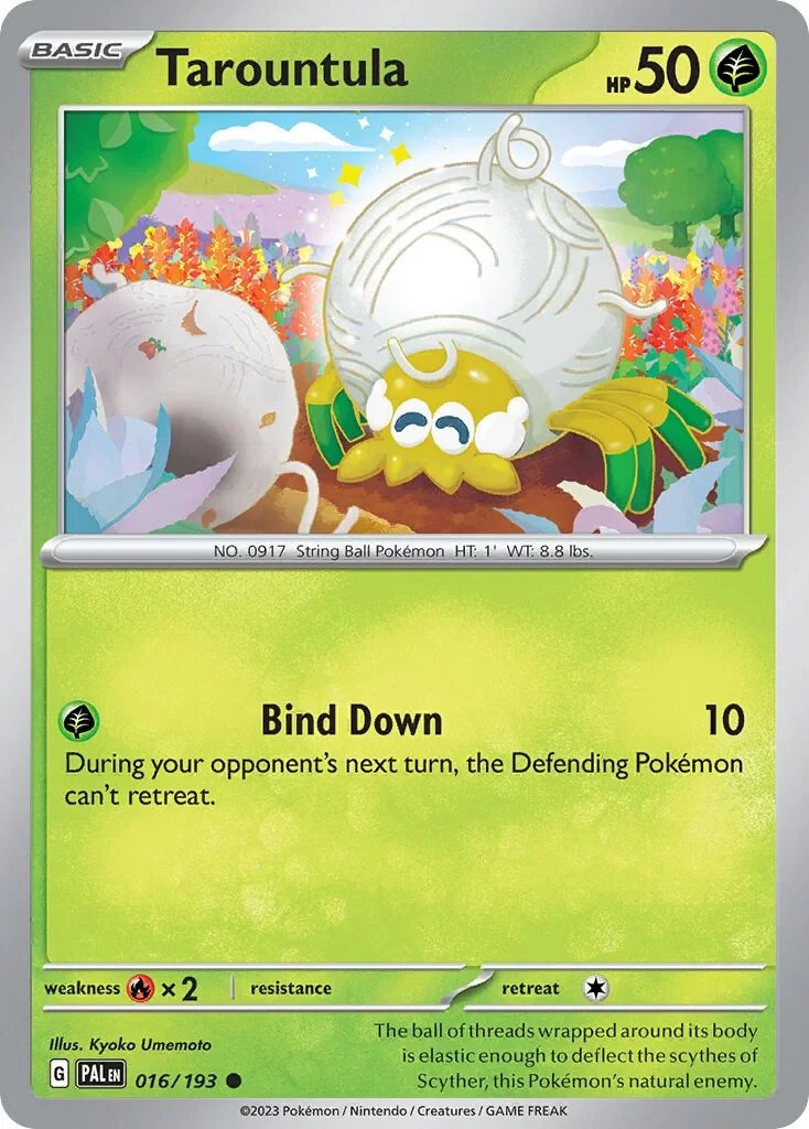 Tarountula Reverse Holo