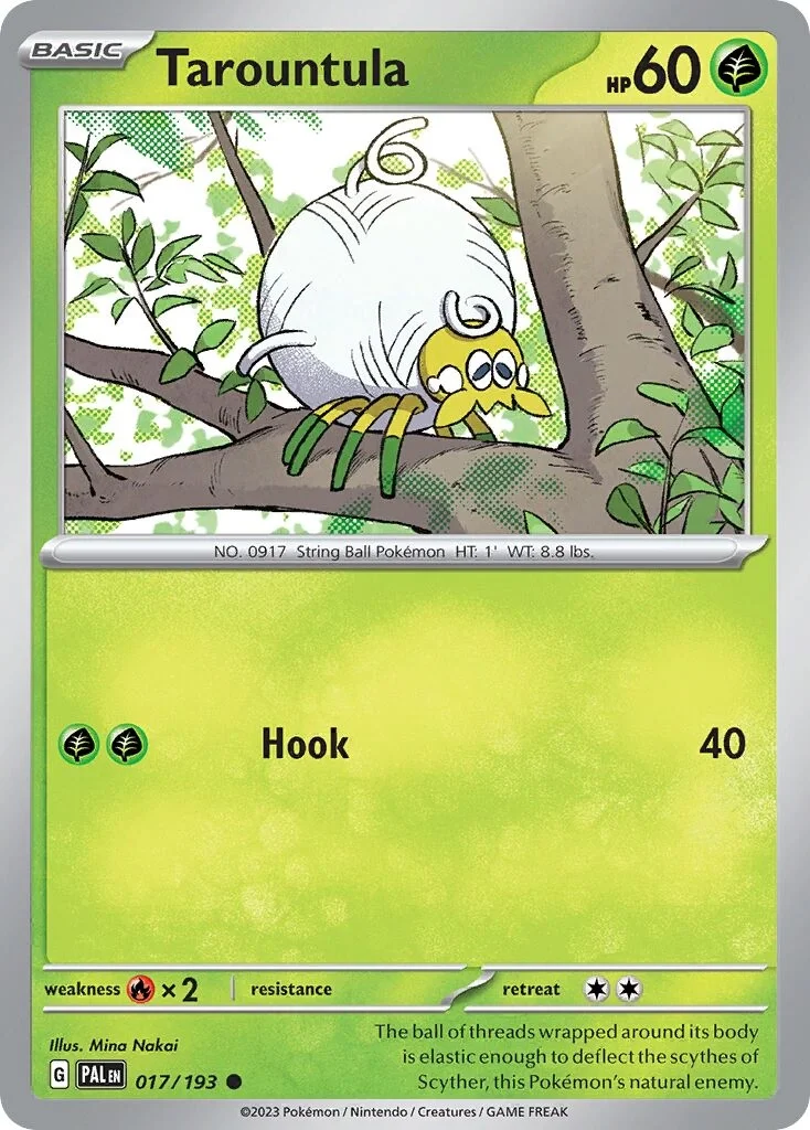 Tarountula Reverse Holo