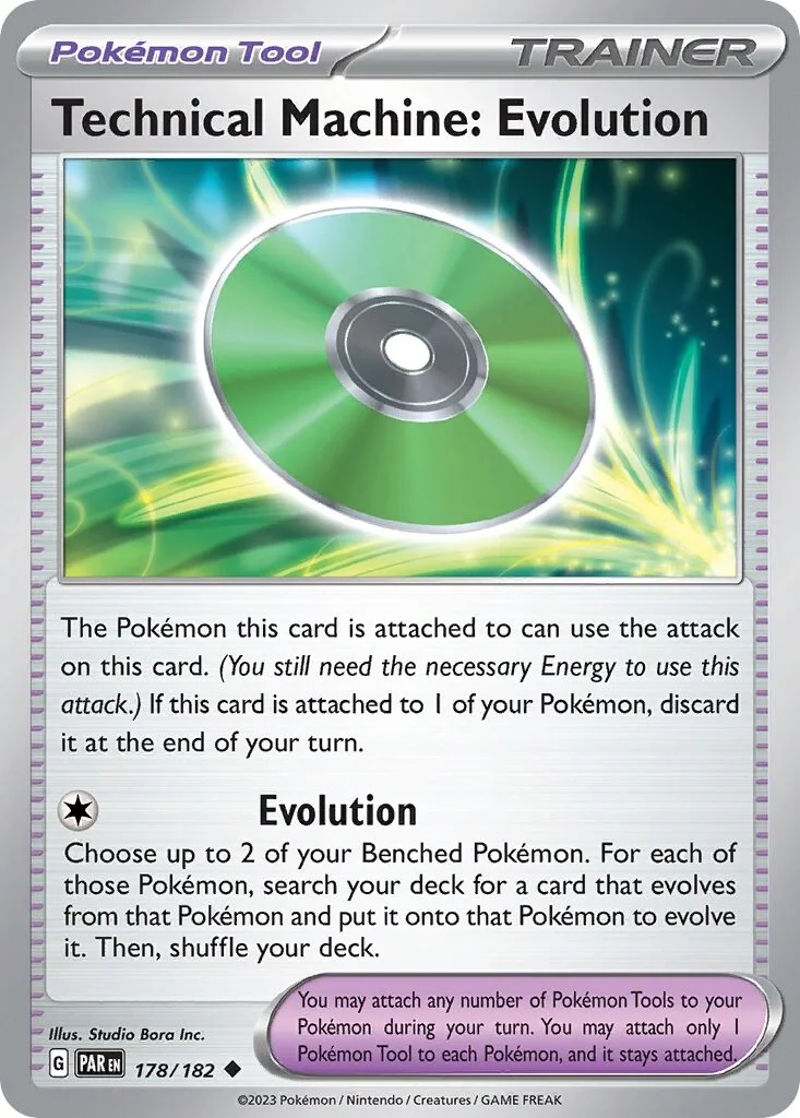 Technical Machine/ Evolution Reverse Holo