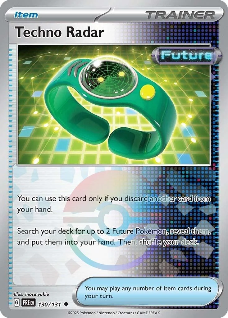 Techno Radar [Poke Ball] Reverse Holo