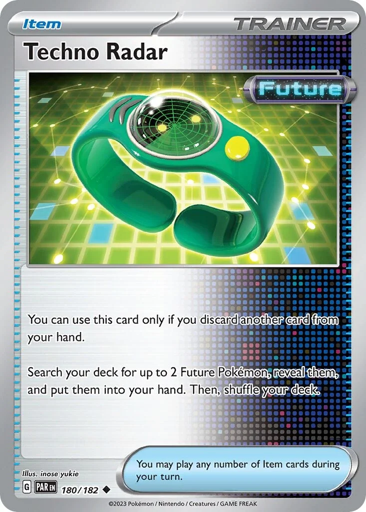 Techno Radar Reverse Holo
