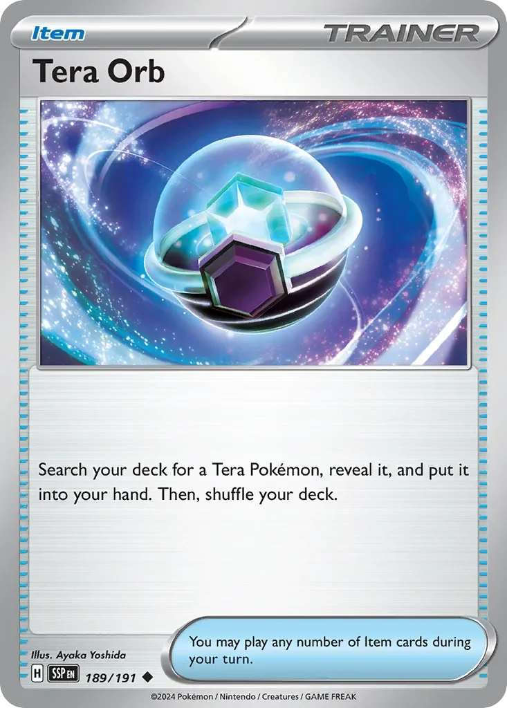 Tera Orb Reverse Holo