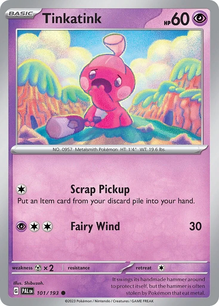 Tinkatink Reverse Holo