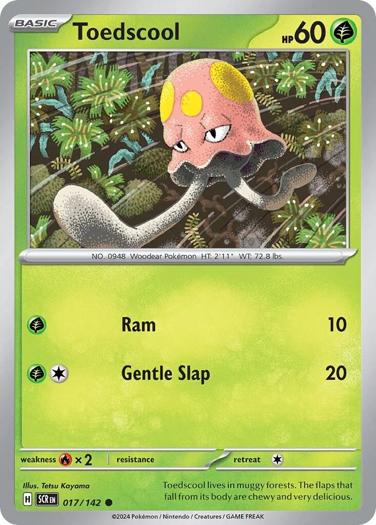 Toedscool Reverse Holo