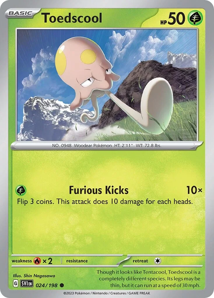 Toedscool Reverse Holo