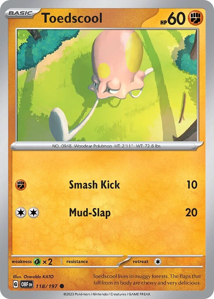 Toedscool Reverse Holo