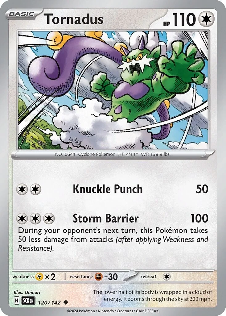 Tornadus Reverse Holo