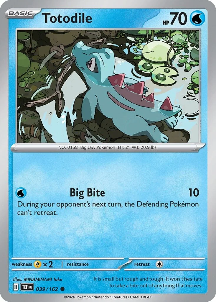 Totodile Reverse Holo