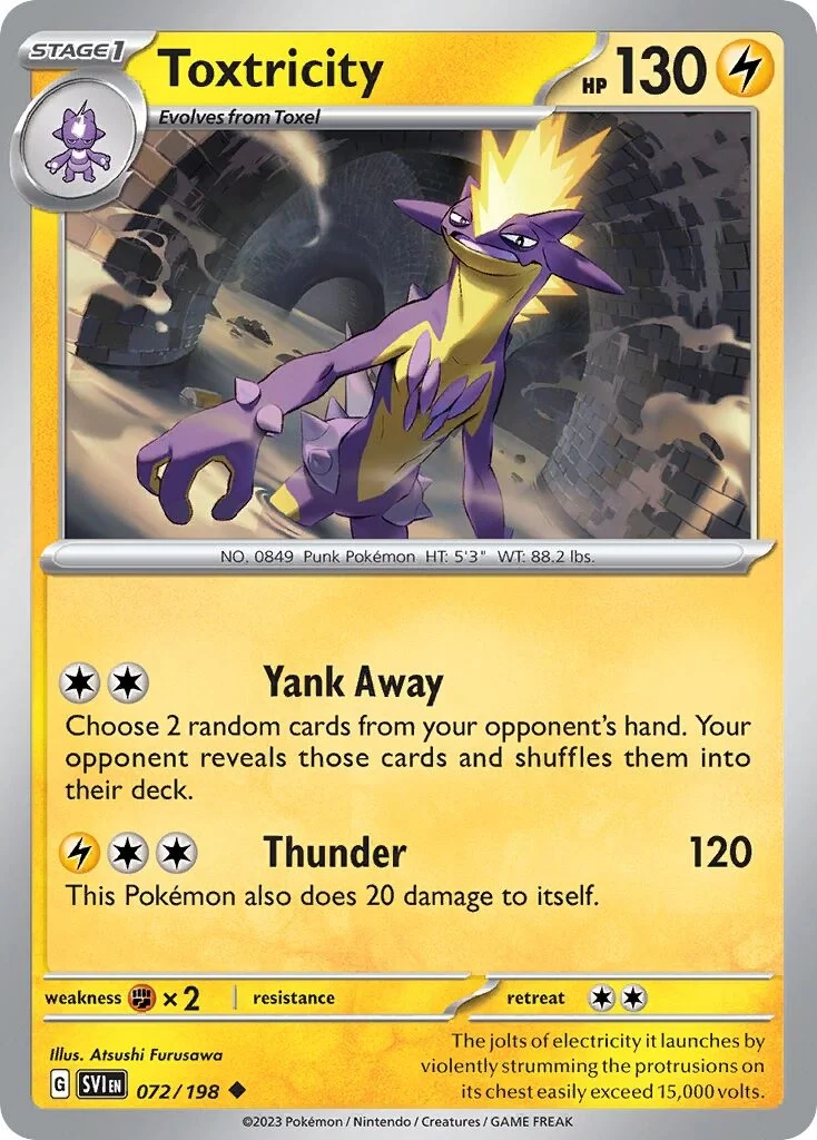 Toxtricity Reverse Holo