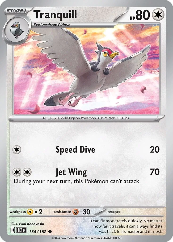 Tranquill Reverse Holo