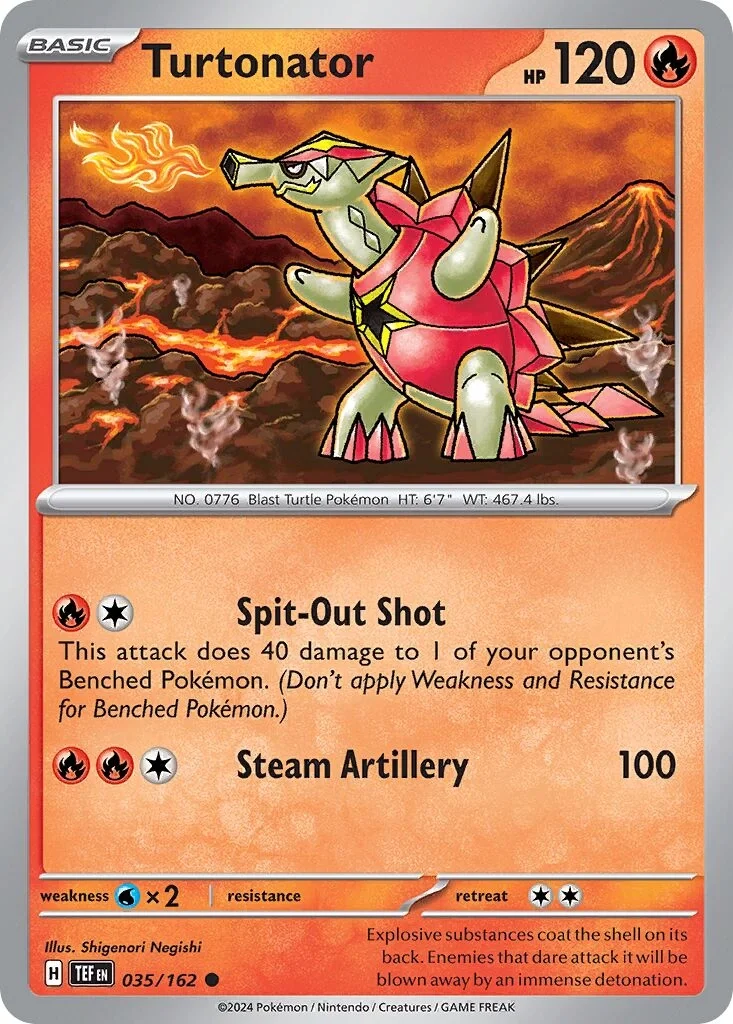 Turtonator Reverse Holo