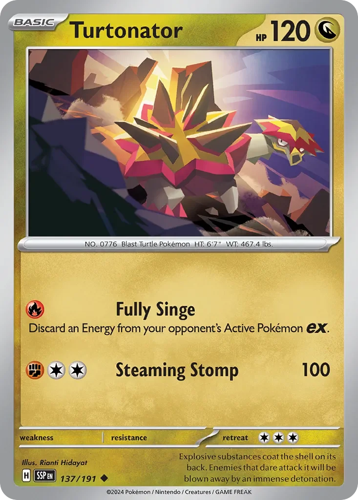 Turtonator Reverse Holo