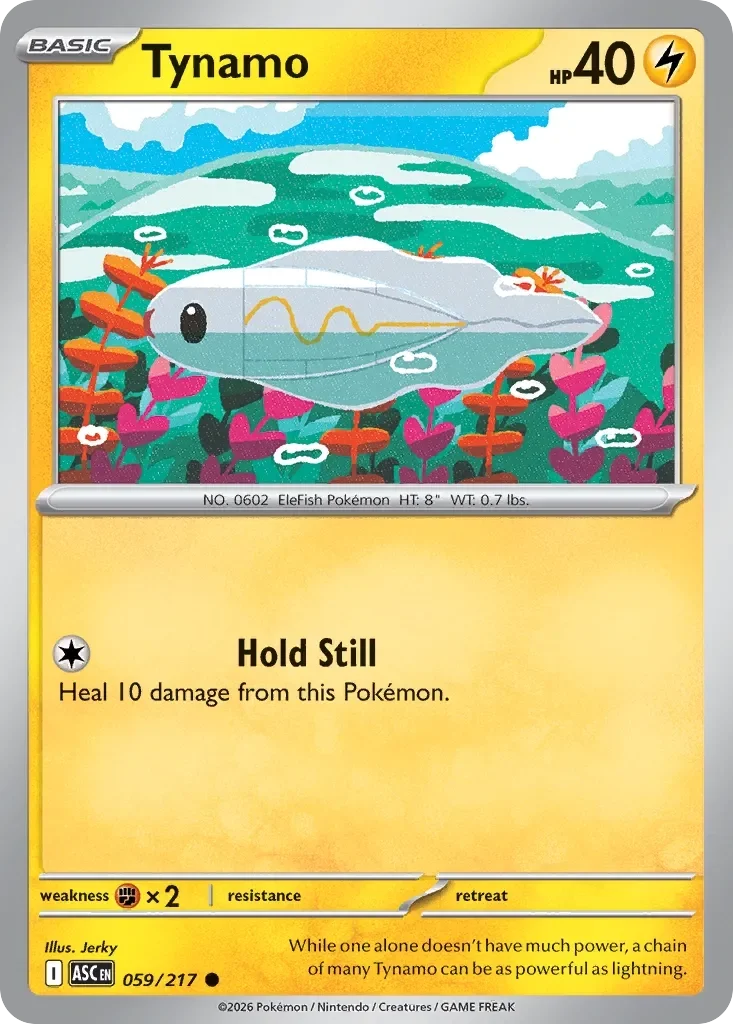 Tynamo Energy Reverse Holo