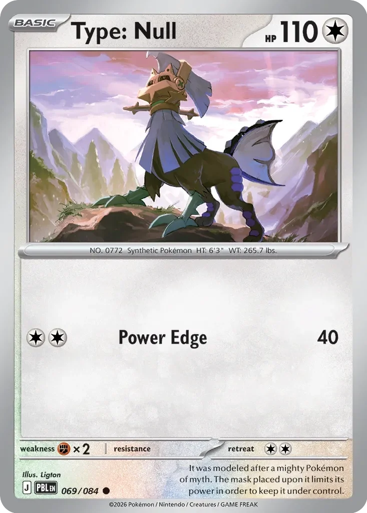 Type- Null Reverse Holo
