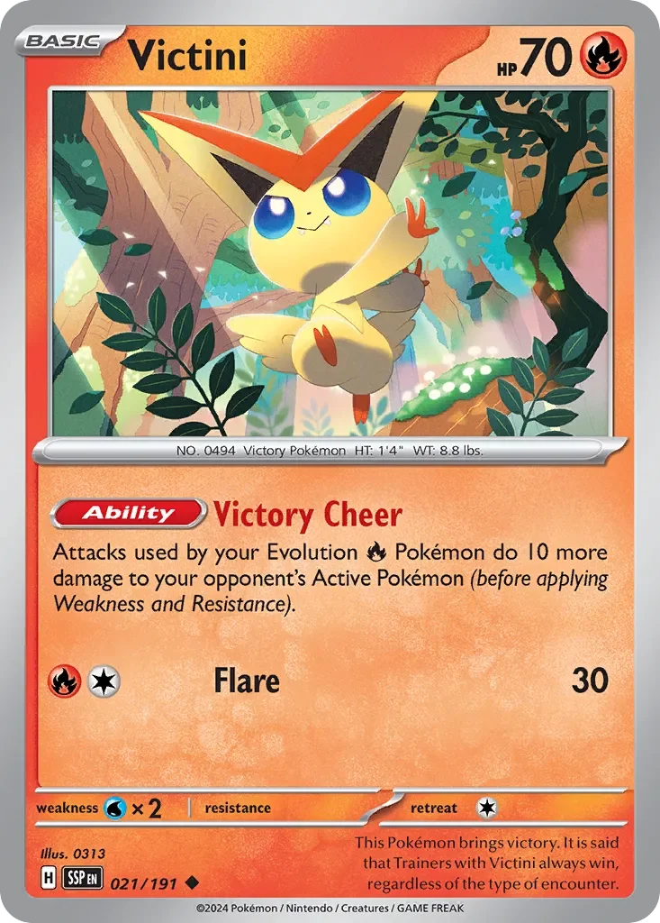 Victini Reverse Holo