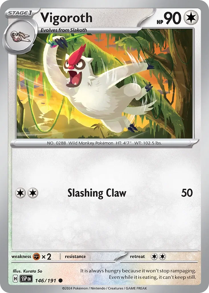 Vigoroth Reverse Holo