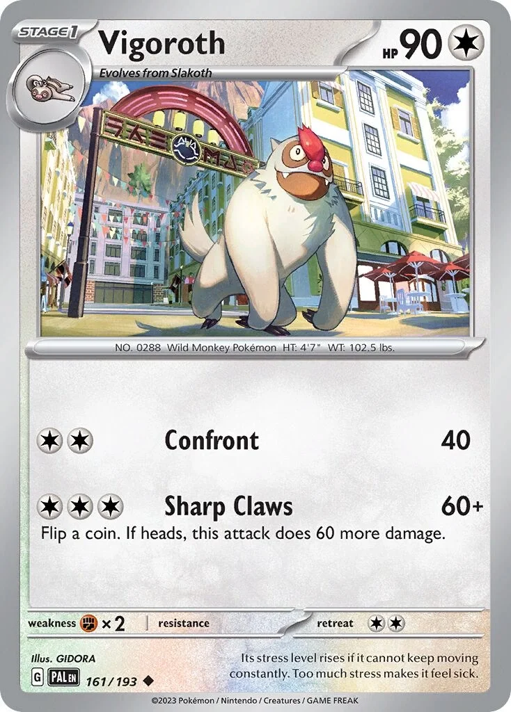Vigoroth Reverse Holo