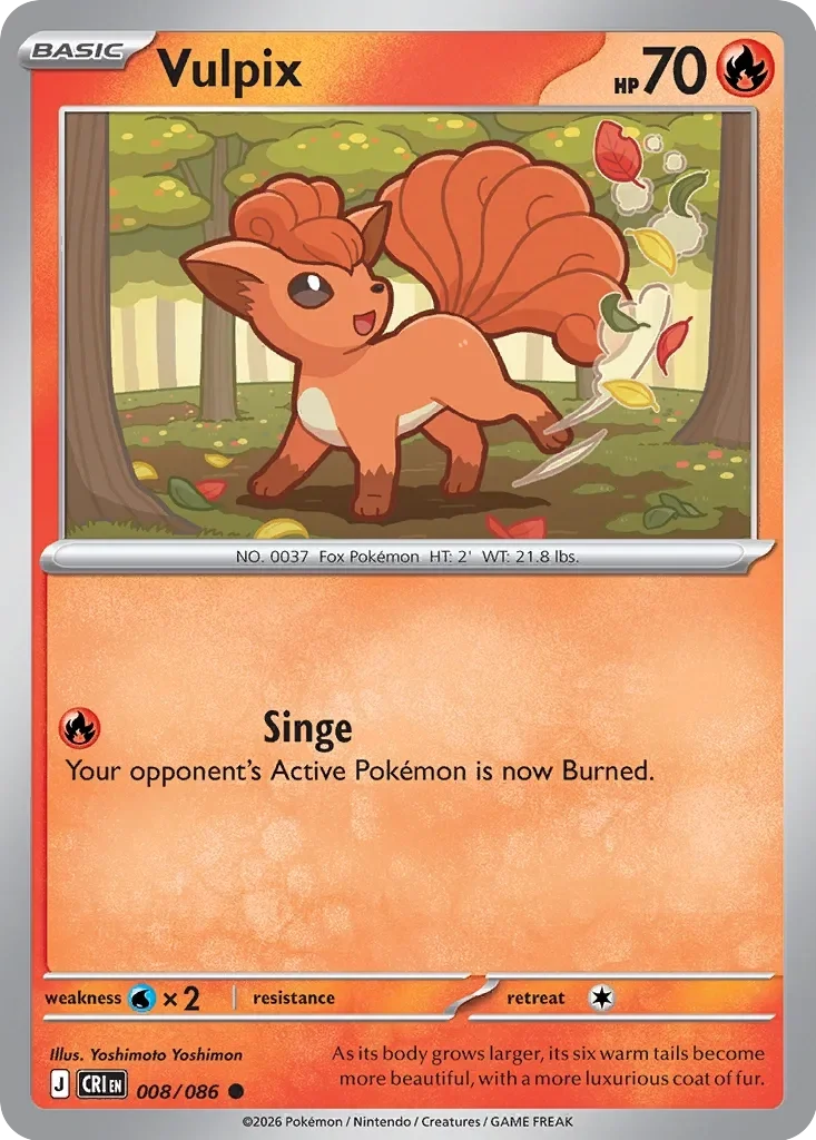 Vulpix Reverse Holo