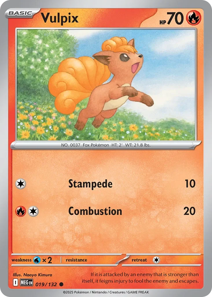 Vulpix Reverse Holo