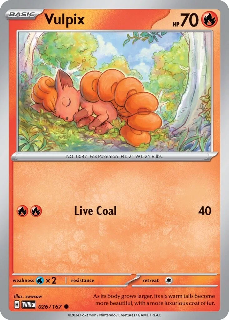 Vulpix Reverse Holo