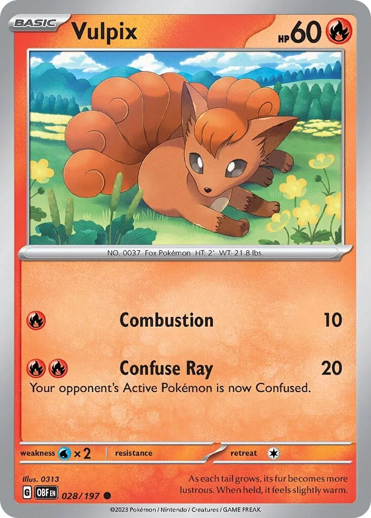 Vulpix Reverse Holo