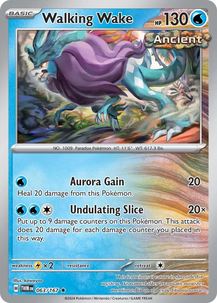 Walking Wake Reverse Holo