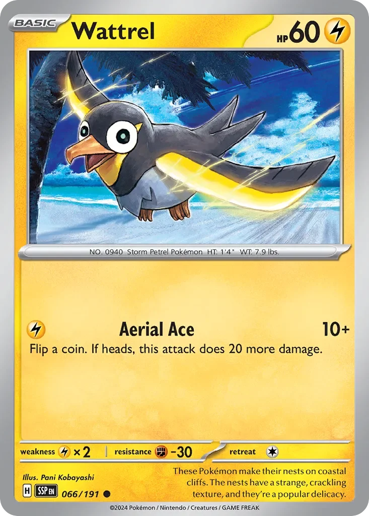 Wattrel Reverse Holo