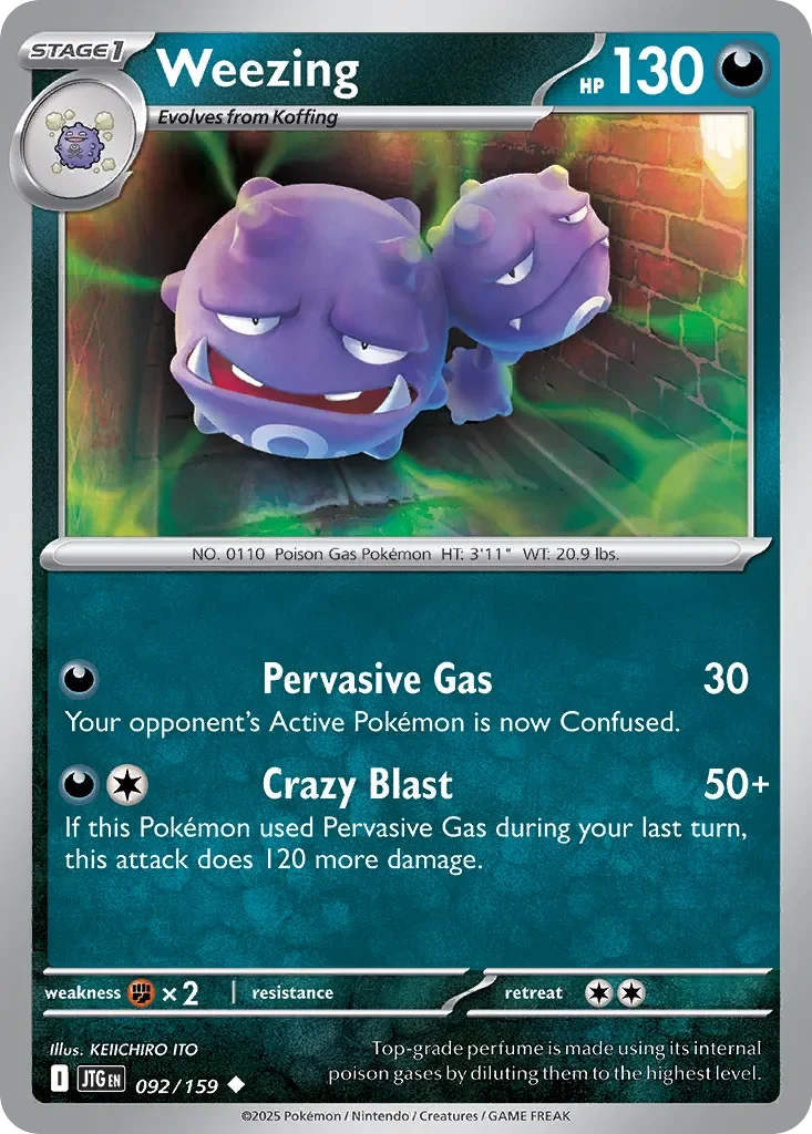 Weezing Reverse Holo