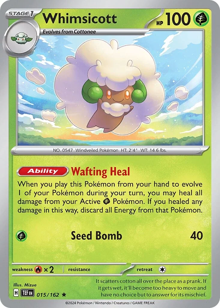 Whimsicott Reverse Holo