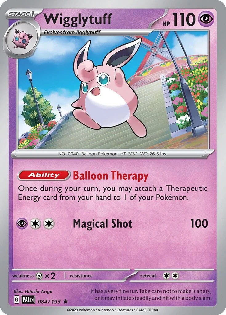 Wigglytuff Reverse Holo