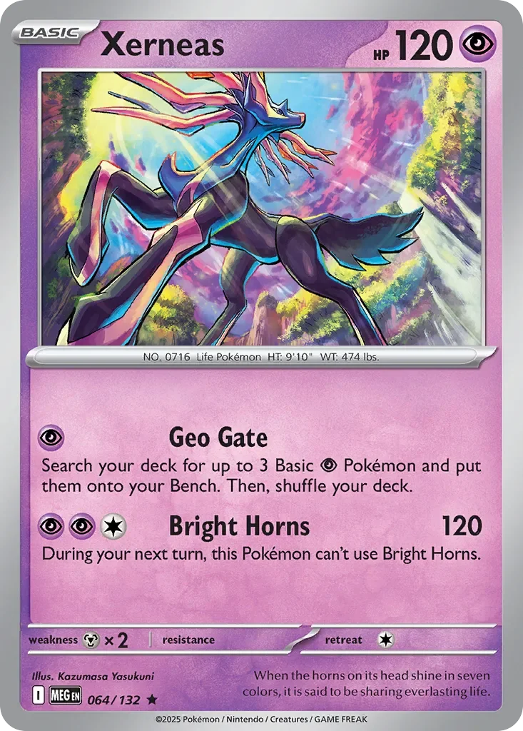 Xerneas Reverse Holo