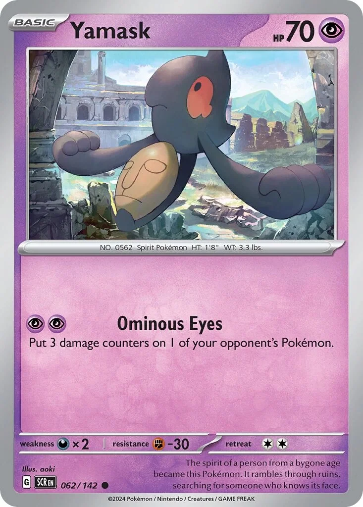 Yamask Reverse Holo