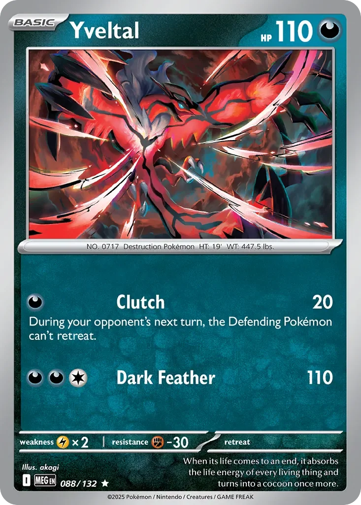 Yveltal Reverse Holo