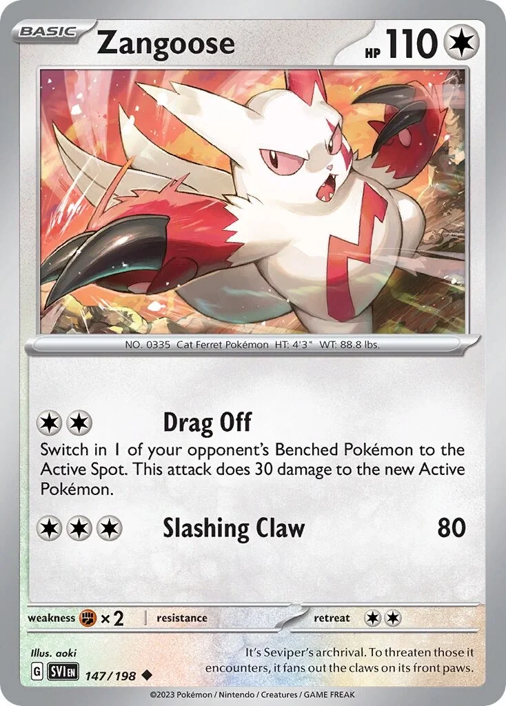 Zangoose Reverse Holo