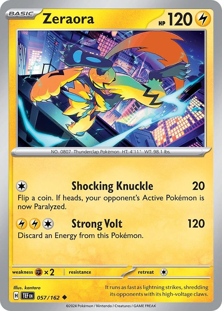 Zeraora Reverse Holo