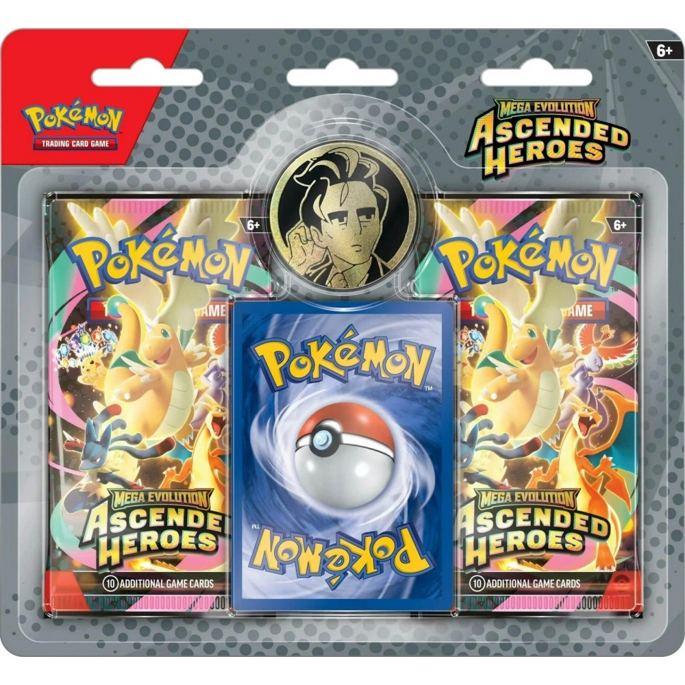 Ascended Heroes 2 Pack Blister Collection: Larry