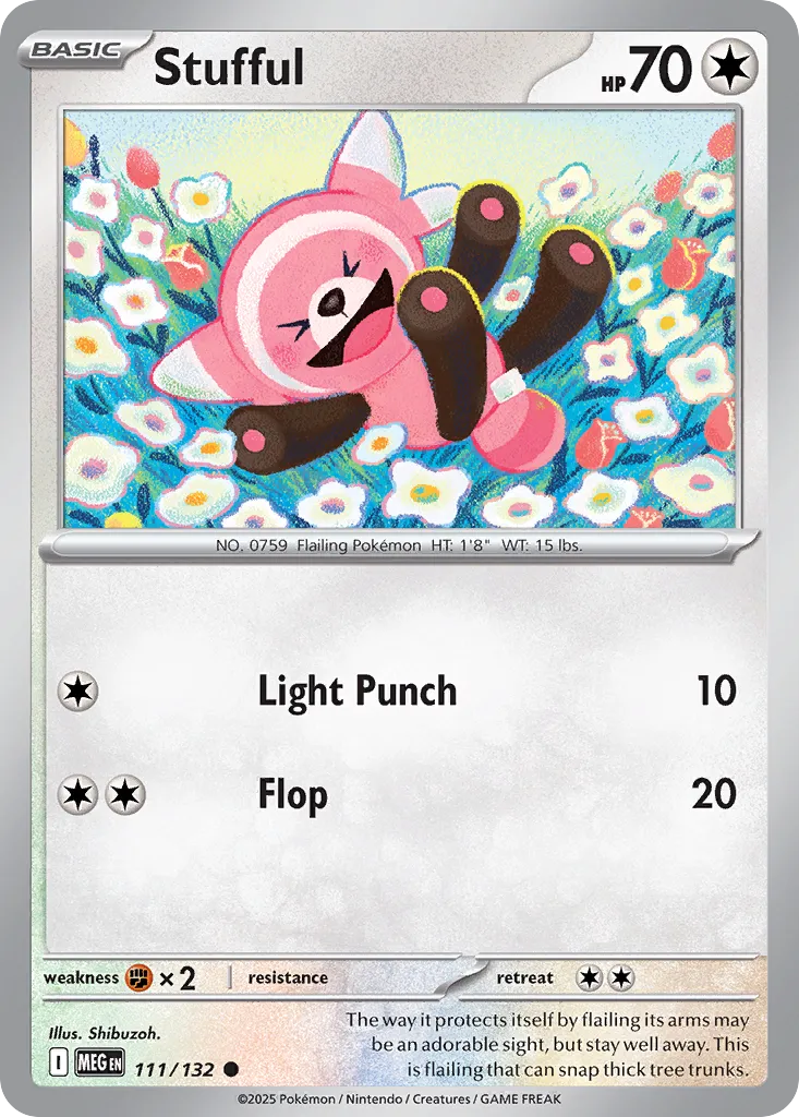 Stuffful Evolution Stufful 111/132 - Mega Evolution