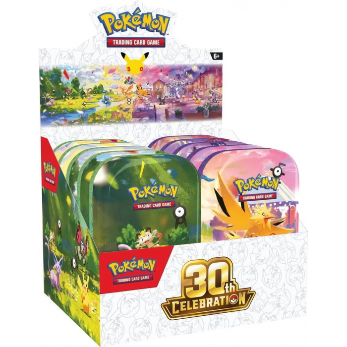 30th Anniversary Celebration Mini Tin Display