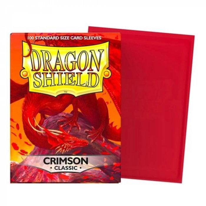 Dragon Shield Crimson - Classic Sleeves ürün görseli