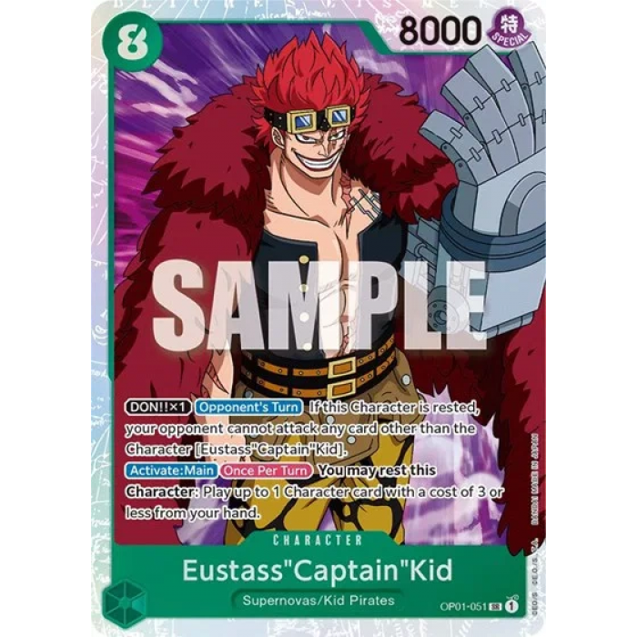 ワンピースカード Eustass\