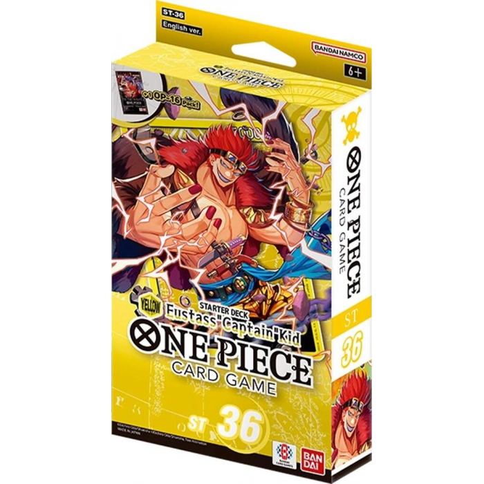 Starter Deck 36: YELLOW EustassCaptainKid (ST-36)