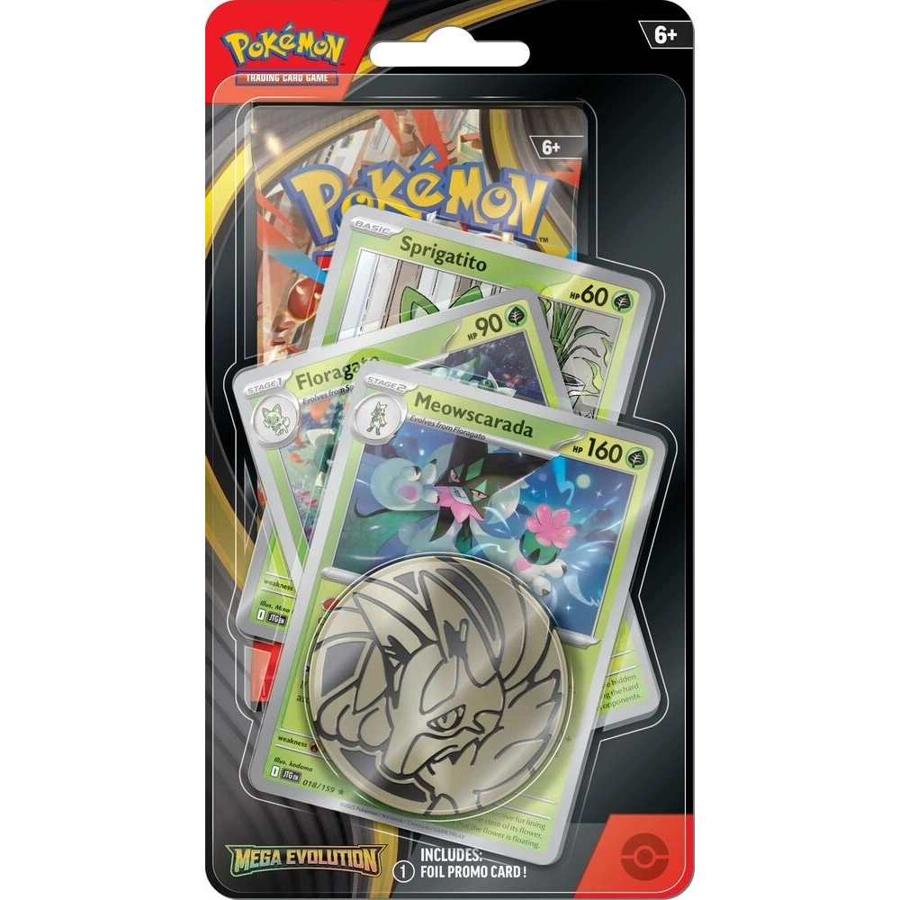 Mega Evolution Premium Checklane Blister: Meowscarada ürün görseli
